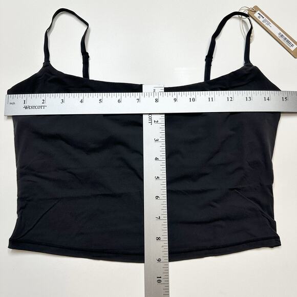 Skims Fits Everybody Cropped Cami Onyx Black L TP-CAM-4109 “Measurements” - Picture 6 of 6